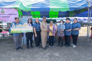 มทร.ล้านนา พิษณุโลก ให้บริการประชาชนจัด หน่วยบำบัดทุกข์ บำรุงสุข สร้างรอยยิ้มให้ประชาชน ณ รร.สวนเมี่ยงวิทยา