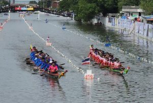 เจ้าแม่ประดู่ทอง แชมป์2 สมัย เรือยาวประเพณีนครรังสิต 2568 ชิงถ้วยรางวัลพระราชทาน