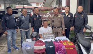 ตร.กาฬสินธุ์ แกะรอยวงจรปิด ตามรวบโจรซิ่ง จยย.ฉกมือถือครูชาวต่างชาติ