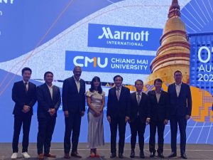 มช. จับมือพันธมิตรระดับโลก Marriott International เปิดมิติใหม่แห่งการศึกษาไทย สร้างโอกาสให้นักศึกษา พร้อมร่วมปั้นบัณฑิตให้มีคุณภาพ สู่อนาคตแห่งการบริการระดับนานาชาติ