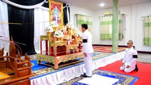 จังหวัดมุกดาหาร จัดพิธีบําเพ็ญกุศลสัตตมวาร อุทิศถวายเป็นพระราชกุศลแด่สมเด็จพระนางเจ้าสิริกิติ์ พระบรมราชินีนาถ พระบรมราชชนนีพันปีหลวง ณ วัดศรีมงคลใต้