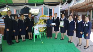 เหล่ากาชาดจังหวัดมุกดาหาร ร่วมแสดงความไว้อาลัย แด่ผู้บริจาคอวัยวะมอบให้สภากาชาดไทย